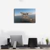 Military Poster Rafale F3-R Jet Fighter Wall Art Airplane Plane Flying Flight 24L x16W Canvas Painting Print Posters Picture Paintings,for Living Room Bedroom Decoration view 3