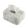 Tissue Box Ceramic Square Home Living Room Desktop Organizer Miscellaneous Colors Napkin Holder view 1