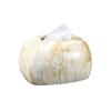 Tissue Box Marble Pattern Suitable for Living Room Desktop Ceramic Napkin Napkin Holder view 1