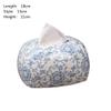 Ceramic Paper Towel Box for Dining Table Coffee Living Room Desktop Napkin Napkin Holder(Blue) view 2