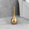 [Anti-Splash Toilet Brush] Removable PP Liner Cleaning Set - ABS Imitation Hammer Handle, deep Cleaning Will not Hurt The Glaze, Multi-Color Optional (Silver/Gold/Black/White) view 1