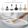 [Anti-Splash Toilet Brush] Removable PP Liner Cleaning Set - ABS Imitation Hammer Handle, deep Cleaning Will not Hurt The Glaze, Multi-Color Optional (Silver/Gold/Black/White) view 4