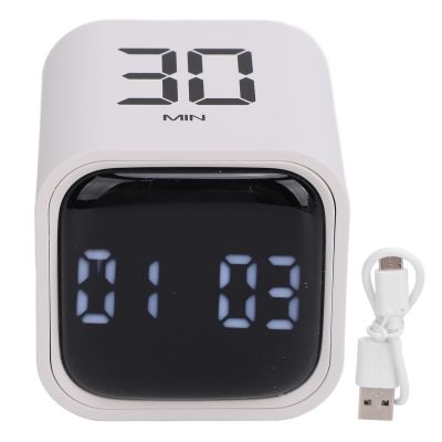 Digital Kitchen Timers Timing Volume Adjustable Rotation Timer Type C Fast Charging Clock for Cooking Reading Game Sports