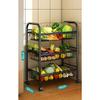 iumLeap with Removable Mesh Basket Carbon Steel Organizer Rack for Kitchen/Garage/Bathroom/Laundry - Easy to Assemble, 3-Tier view 2