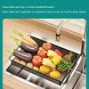 iumLeap with Removable Mesh Basket Carbon Steel Organizer Rack for Kitchen/Garage/Bathroom/Laundry - Easy to Assemble, 3-Tier view 3
