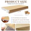 5 Pack Wire Shelf Covers, Wire Rack Covers for Pantry Durable PVC Shelf Shelving 0.31in Thick, Moisture-Resistant Shelves Cover for Store Pantry Kitchen Removable Closet, #023, 41x9x2 in view 3