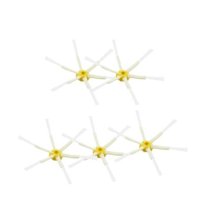 5PCS 6-armed Side Brush Compatible For IRobot Roomba 500 600 700 Series 530 550 560 610 620 630 650 625 760 770 780 Vacuum Cleaners Parts