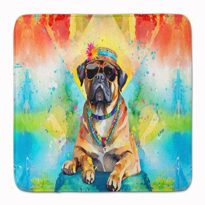 19 x 27 in. Cane Corso Hippie Dawg Memory Foam Kitchen Mat