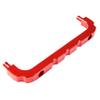 THYTEOVW CNC Aluminum Front Body Roll Cage Brace Support for 1/5 RC Car HPI RV KM Baja 5b(Red) view 1