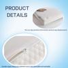 NMGBRDM 3.9in Gel Memory Foam Sprung Double Mattress, Single Bed-10cm Thickness Mattress Topper for Back Pain Relief with Washable Cover and A Pillow(Size:140x200cm) view 3