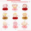 3D Elegant Honeycomb Table Toppers For Decor, Easy Assemble, 9 Pcs Mother'S Day Honeycomb Centerpieces, Happy Mother'S Day Table Embellishments view 3