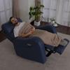 MCombo Triple Motor Rocker Recliner Chair, Infinite Position 6277 (Blue) view 2