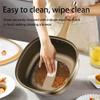 12in Titanium Alloy Non-Stick Pot with Lid, Multi-Purpose Cooking Pan and Wok, Non Stick Frying Pan for Frying, Stewing, Stir-Frying(Pot + Lid) view 2