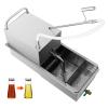 CALLARON Oil Filter Machine, 58l Mobile Fryer Filter Machine, 1l/min Pump Oil Filters Cart, Cooking Oil Filtration System, Commercial Stainless Steel Fryer Oil Cleaner, 550w, 35. 76 X 23. 97 X 15. 33 view 1