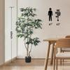 Artificial Ficus Tree 5Ft Faux Plant with Livelike Leaves for Home Decor view 2