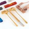 5PC Stainless Steel Knife Fork Spoon Cutlery Holder Chopsticks Holder Kitchen Tableware Rack(Silver 5PC) view 4