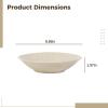 1000 Ml / 33.8 Oz Large Ceramic Bowl, Yellow Speckled, Glossy Finish, Nordic Style, Elegant Porcelain Dinnerware, Easy to Clean, for Soup Salad Pasta Serving, Home and Restaurant Kitchen Tableware view 2