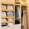 25x20 Faux Wood Custom Size Wire Shelf Covers, 4-Pack Thickened PVC, Preventing Item Leakage, Removable Rack Covers for Kitchen Closet Bathroom Office view 2