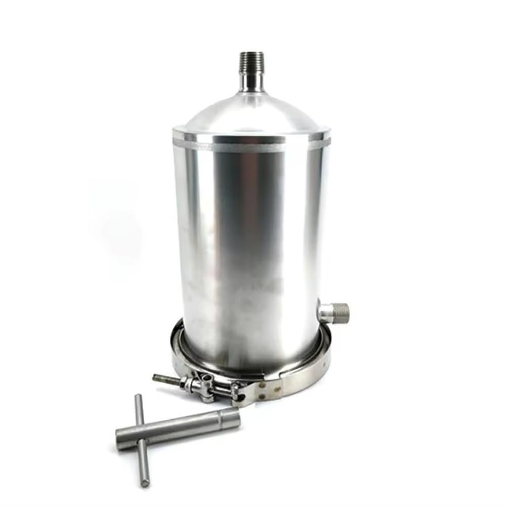 1pc Professional Cold Brew Beer Hop Back & Inline Infuser 304 Stainless Steel, 115g Capacity, Durable Brewing Tool
