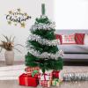 Artificial Christmas Tree Tabletop Christmas TreeMini Xmas Pine Tree,with Stable Basefor Party Supplies Indoor Outdoor Holiday Home Decoration(Pink,1.5FT) view 4