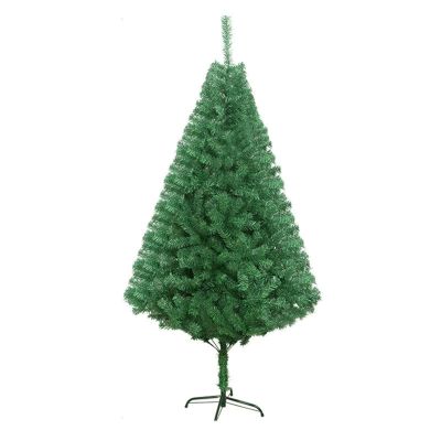 Artificial Christmas Tree Tabletop Christmas TreeMini Xmas Pine Tree,with Stable Basefor Party Supplies Indoor Outdoor Holiday Home Decoration(Green,3FT)