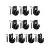 BUBEFSKD Screw Hooks Christmas Light Strips Hanging Hook Set Heavy Duty for Stable Load Bearing & Multifunction Application Ceiling view 1