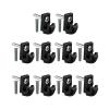 BUBEFSKD Screw Hooks Christmas Light Strips Hanging Hook Set Heavy Duty for Stable Load Bearing & Multifunction Application Ceiling view 3