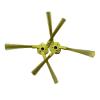 1 Pair Sidebrush, Compatible For LG, Hom Bot VR6680TAR VR6640LV Robot Vacuum Cleaner Replacement Parts Household Cleaning Accessories view 1