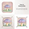 Cartoon mushroom Desktop Organizer Tray Classic and Stylish Ideal for Storing Small Items Such as Keys and Coins view 3
