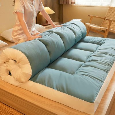 Double Bed and Single Mattress, Foldable and Rollable to Save Space and Provide a Comfortable and Practical Sleeping Experience (grey/90x200 cm)