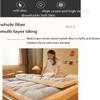 Double Bed and Single Mattress, Foldable and Rollable to Save Space and Provide a Comfortable and Practical Sleeping Experience (grey/90x200 cm) view 4