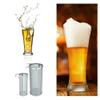1pc Professional Homebrew Beer Hop Mesh Filter - 300 Micron 304 SS Strainer with Hooks for Wort Boiling & Fermentation(15x35cm) view 4
