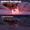 Flamingo Night Light for Kids, Rechargeable Lamp for Girls Room Decor view 4