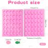 2 Pcs Mini Fish Shaped Mold, 36 Cavity Non-Stick Fish Silicone Mold Mini Ice Cube Trays for Baking and Homemade Treats, Candy, Biscuits, Ice Cubes, Chocolate view 2