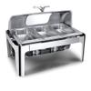 UMJIGF Food Warmer Chafing, Rectangle Chafing Dishes Buffet Hotel Cafeteria Heating and Holding Food, Energy Efficient and Easy to Clean, LCapacity,C-9l view 1