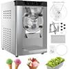 2000W Commercial Single Flavor Hard Serve Ice Cream Maker Machine, 4.8-6.3 Gal/Hr Countertop Gelato Machine with LCD Display, Auto Clean High Productivity for Restaurants & Snack view 1