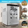 2000W Commercial Single Flavor Hard Serve Ice Cream Maker Machine, 4.8-6.3 Gal/Hr Countertop Gelato Machine with LCD Display, Auto Clean High Productivity for Restaurants & Snack view 2