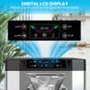 2000W Commercial Single Flavor Hard Serve Ice Cream Maker Machine, 4.8-6.3 Gal/Hr Countertop Gelato Machine with LCD Display, Auto Clean High Productivity for Restaurants & Snack view 3