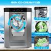 2000W Commercial Single Flavor Hard Serve Ice Cream Maker Machine, 4.8-6.3 Gal/Hr Countertop Gelato Machine with LCD Display, Auto Clean High Productivity for Restaurants & Snack view 4