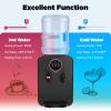 SODONAD Top Loading Water Dispenser with Ajustable 3 Temperature Set (Hot, Cold, Normal) for 1.19-4.99 Gallon Bottles Water Machine Perfect for Home, Office (Black/White 500w) view 3