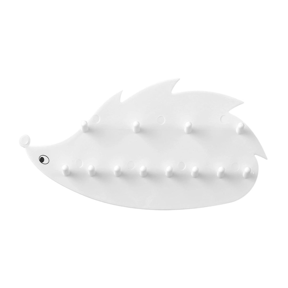 Vaveren Hedgehog Shape Jewelry Hook Necklace Holder Elegant Lightweight Storage Rack Keys Holder for Necklace Decoration Drawing Room