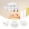 Vaveren Hedgehog Shape Jewelry Hook Necklace Holder Elegant Lightweight Storage Rack Keys Holder for Necklace Decoration Drawing Room view 3