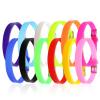 Plastic Wristbands 60pcs Cute Silicone Wristband Bracelets Women DIY Rubber Watchband for Jewelry Making Accessories Wedding Party Gift(White) view 4