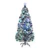 Artificial Christmas Tree Green Fiberglass Holiday Decorations view 3