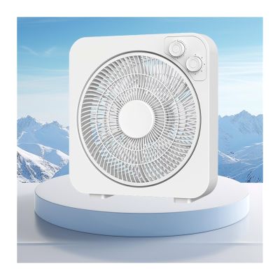 Indoor Comfort Personal AC Electric Fan, 3 Speeds, 60-minute Timer, Air Circulator Fan, Portable Handle, Manual Control