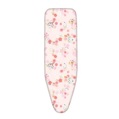 Ironing Board Cover and Pad, Iron Board Cover with Padding, Heat Reflective, Secure Fit with Adjustable Drawstring(Pink,90x30 cm/35x12 in)