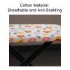 Ironing Board Cover and Pad, Iron Board Cover with Padding, Heat Reflective, Secure Fit with Adjustable Drawstring(Pink,90x30 cm/35x12 in) view 3