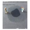 1 Pcs Coffee Dish Drying Mat, Heat Resistant Drainer Mats with Non-slip Rubber Backed for Kitchen Counter, Easy to Clean Dish Rack Pad (15.823.6 - Dark Gray) view 2