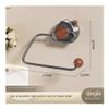 Paper Towel Holder, No Punch Suction Cup Paper Towel Holder, Wall Mounted Bathroom Toilet Organizer(Gray) view 2