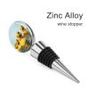 Vacuum Wine Stoppers Stainless Steel Cute Cute Yellow Rubber Ducky Wine Bottle Stopper with Silicone Seal Reusable Wines Saver Pump Stoppers, Beverage Bottle Stopper, For Party Home Bar Wedding view 3